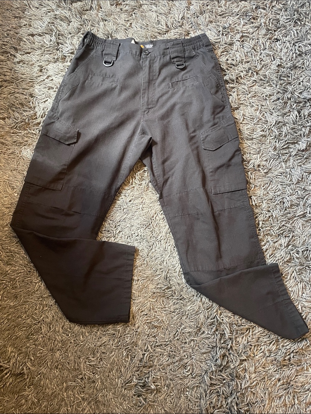 LA Police Gear Men's Cargo Pants - Black size 36